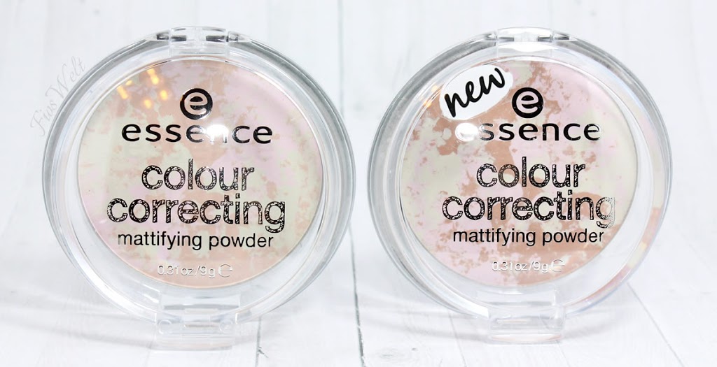 essence colour correcting mattifying powder